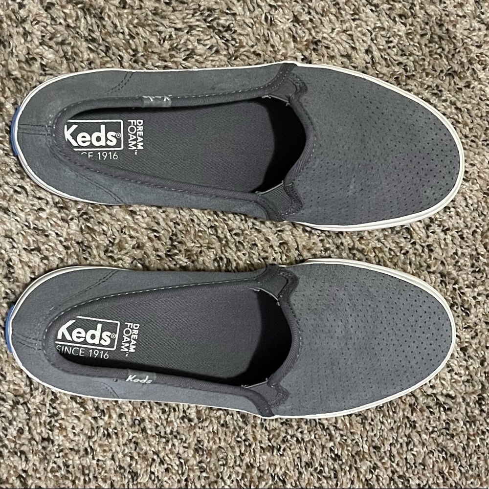 Keds Womens Suede Slip On Sneaker